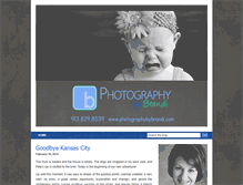 Tablet Screenshot of photographybybrandiblog.com